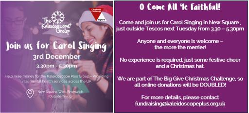 Carol Singing in West Bromwich